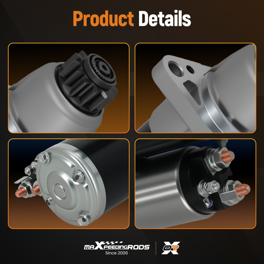 Starter compatible for Nissan Altima 2007-2013 2.5L M000TA0172ZC 19060N 12V 1.7kW PMGR