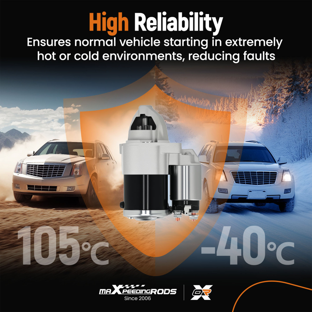 Starter Motor compatible for Dodge Caliber 1.8L/2.0L 2007-2012 05034555AA CW 1.2kW