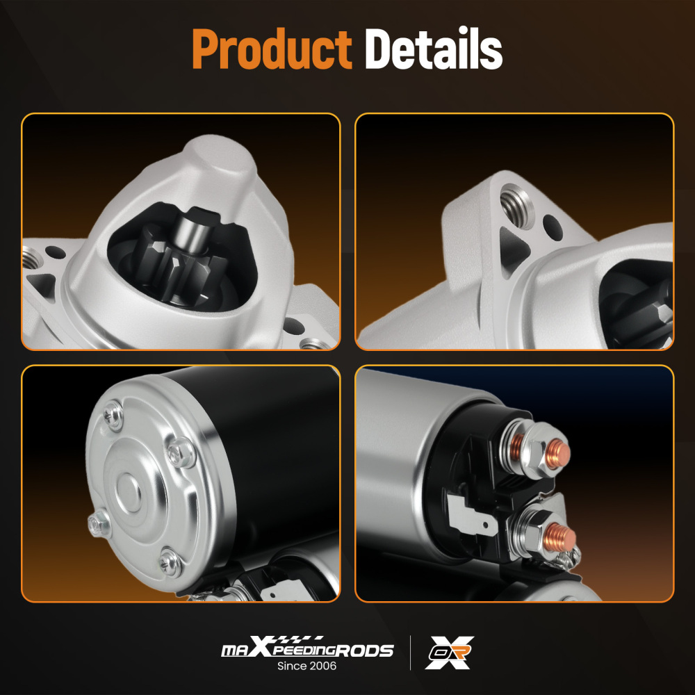 Starter Motor compatible for Dodge Caliber 1.8L/2.0L 2007-2012 05034555AA CW 1.2kW