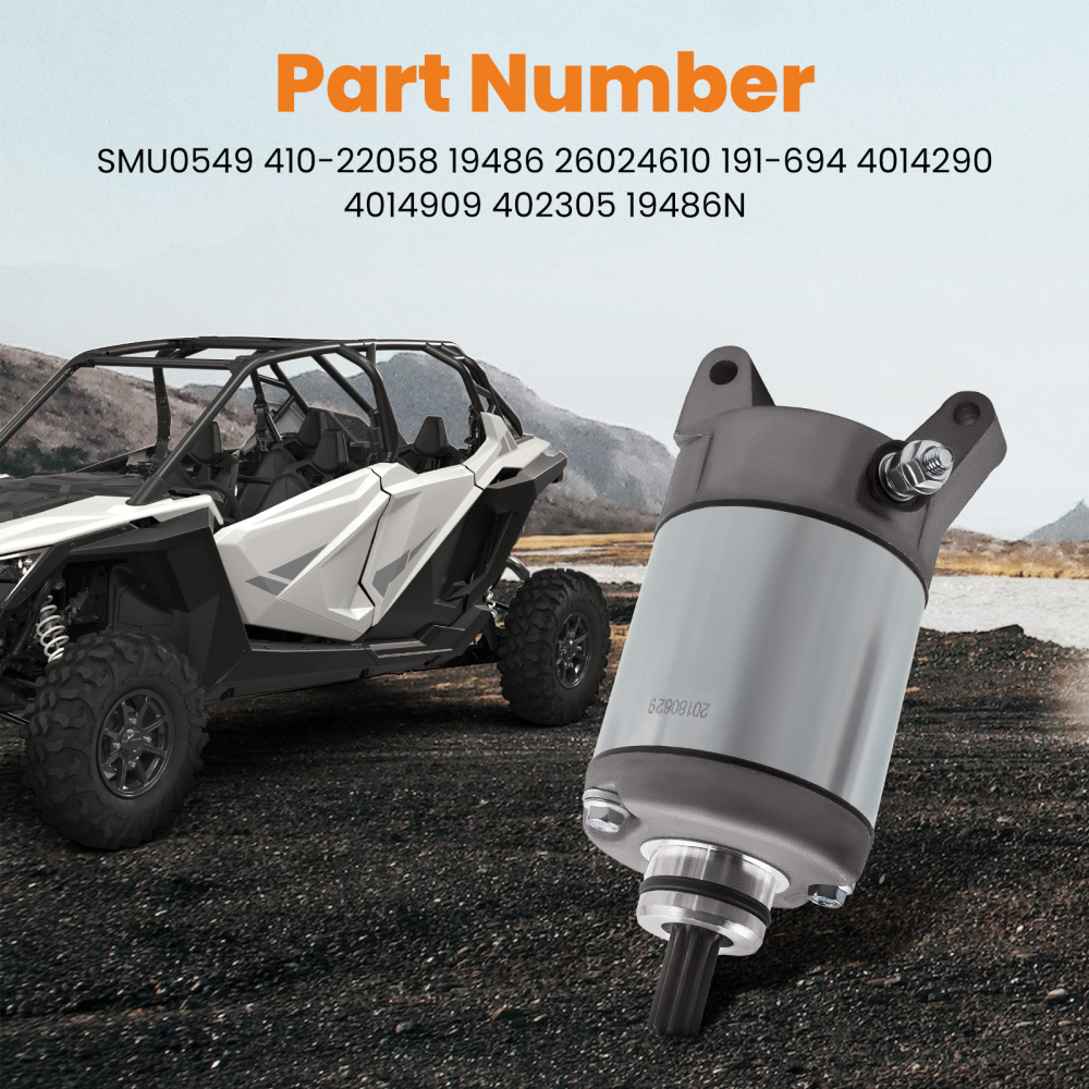 Motorino Di Avviamento compatibile per Polaris Utility Vehicle UTV compatibile per Ranger 4X4 570EFI SMU0549