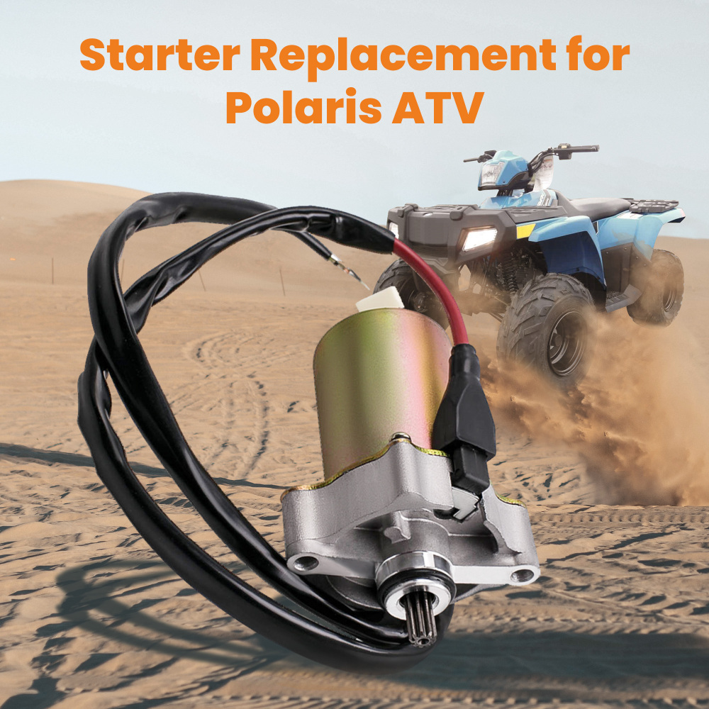 Moto Starter Avviatore Motore compatibile per Polaris Sportsman 110 2016 - 2017 12V Pmdd