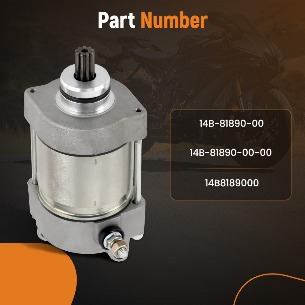 Starter Motor Engine Starting compatible for Yamaha YZF R1 YZF-R1 14B-81890-00 2009-2014