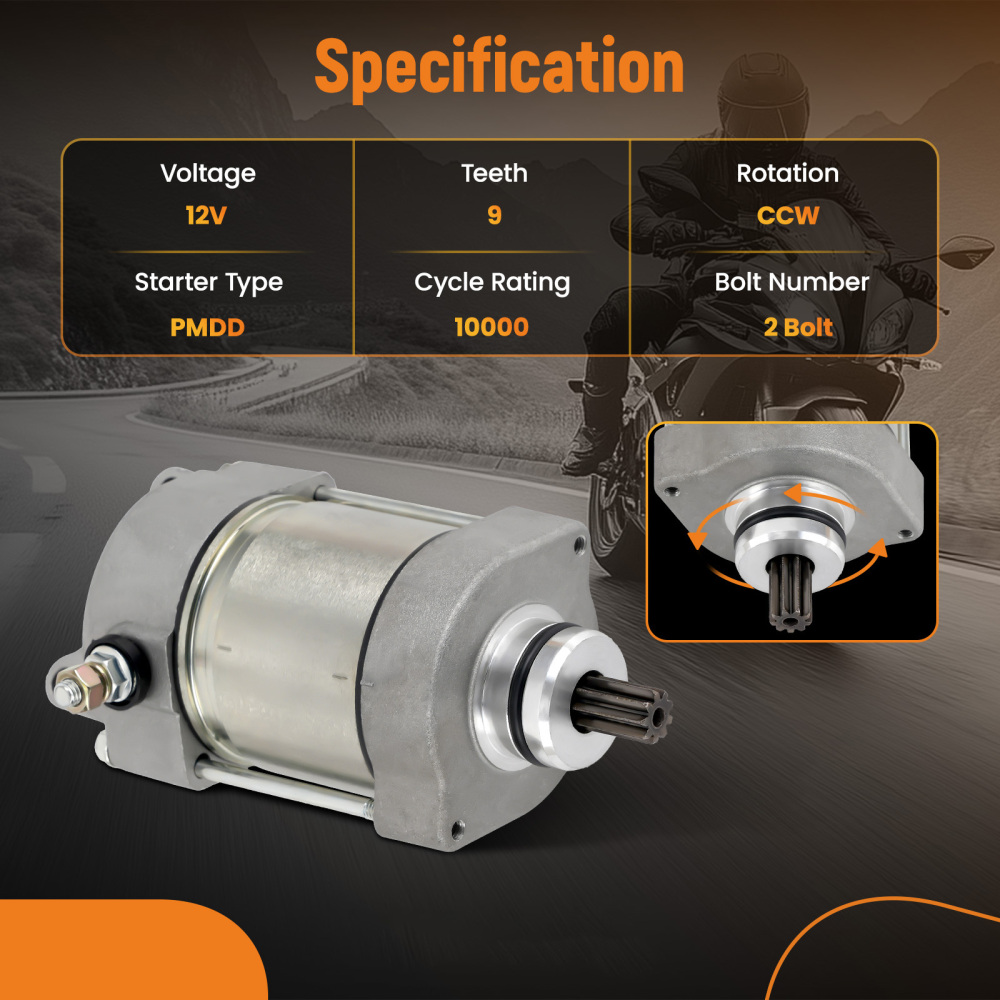 Starter Motor Engine Starting compatible for Yamaha YZF R1 YZF-R1 14B-81890-00 2009-2014