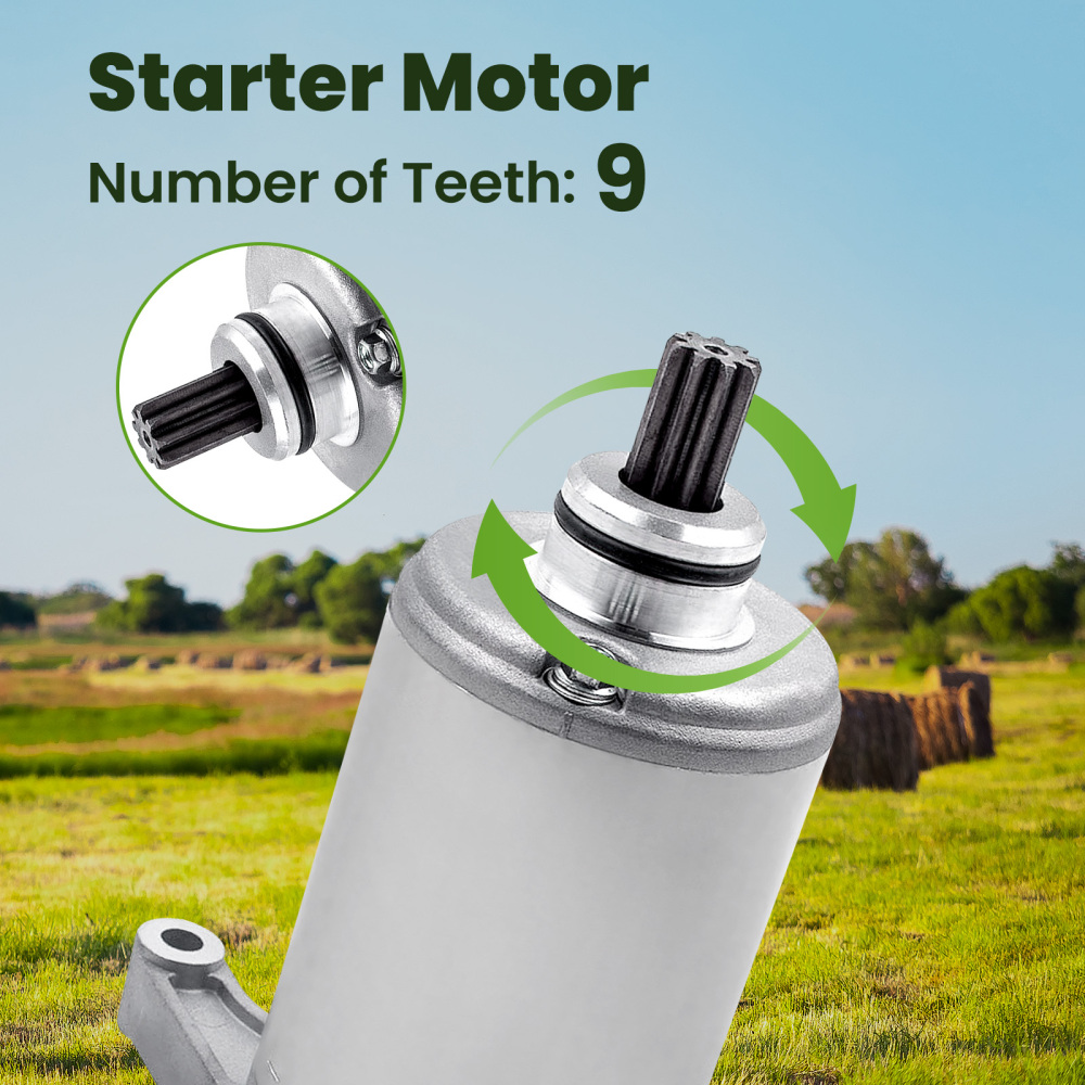 Starter Motor compatible for Yamaha ATV compatible for Raptor Warrior 350 Moto-4 18576 495706 4SH-81800-00
