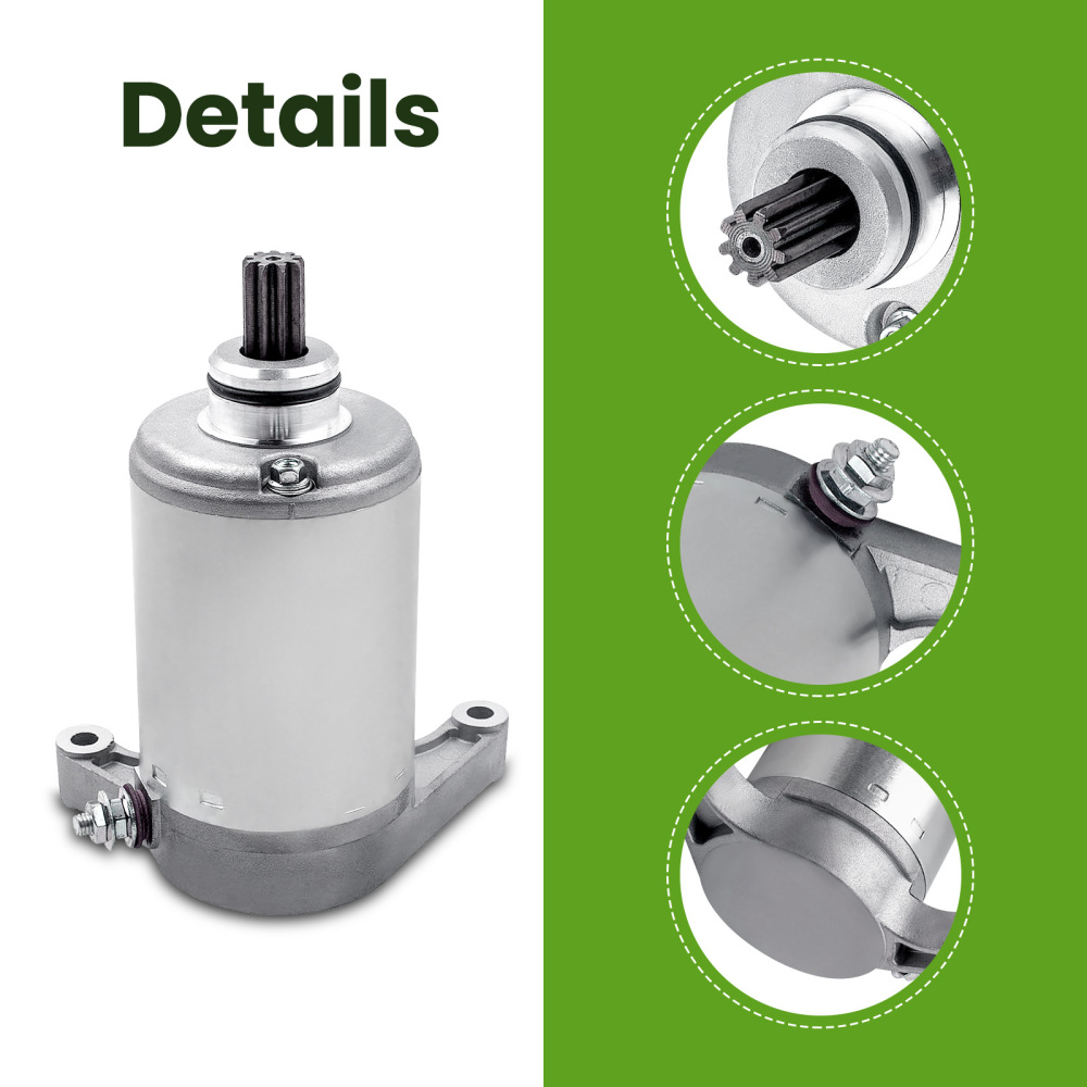 Starter Motor compatible for Yamaha ATV compatible for Raptor Warrior 350 Moto-4 18576 495706 4SH-81800-00