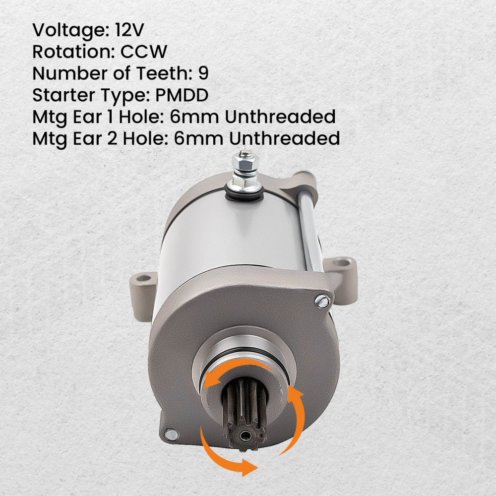 Compatible for Yamaha Grizzly 400 450 660 YFM40FB YFM45FGSP YFM660F 4WV-81800 Starter Motor