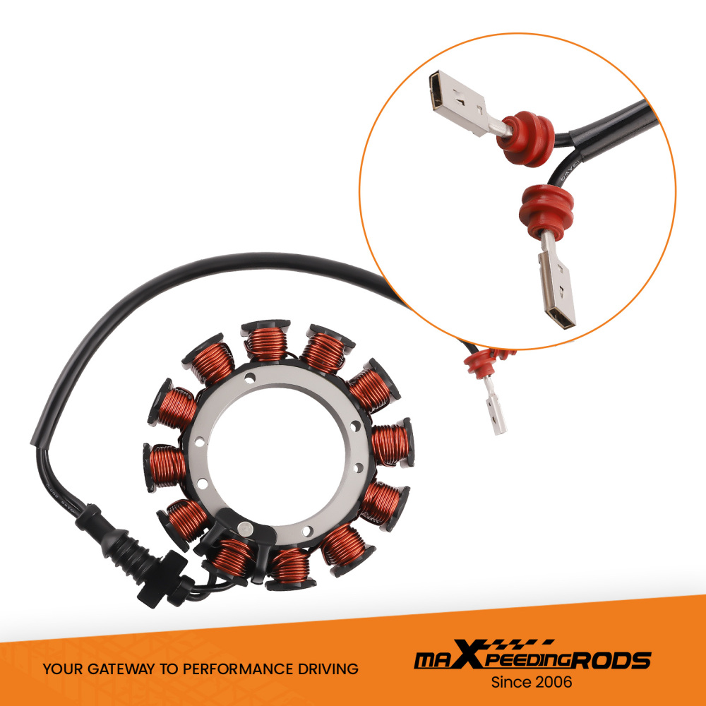 Stator Coil Generator for Electra Glide Classic Screamin compatible for Eagle FLHTCSE 2004-2005