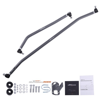 Drag LinkTie Rod Steering 0-6 Lift For 1994-1999 compatible for Ram 1500 2500 4WD 8-Lug