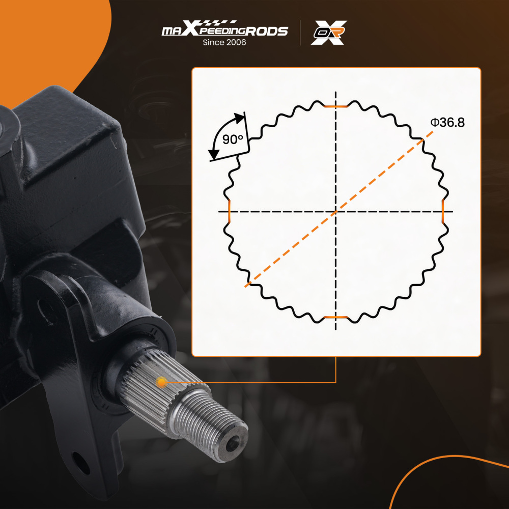 Power Steering Box STC398 compatible for Land Rover RHD Defender Discovery compatible for Range Rover