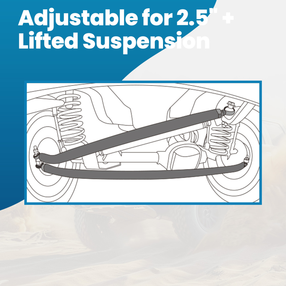 Steering Crossover Kit for 1984-2001 compatible for Jeep Cherokee XJ 1997-2006 Wrangler TJ LJ