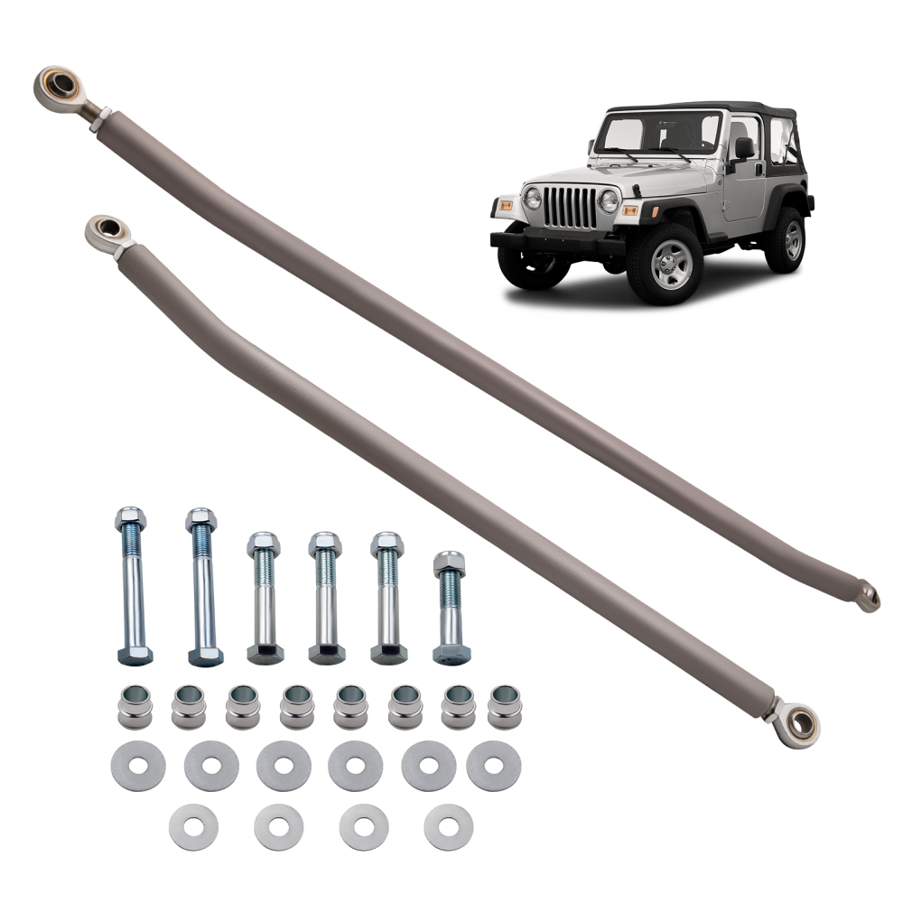Crossover 1 TON steering kit Qulified compatible for Jeep XJ MJ ZJ TJ LJ