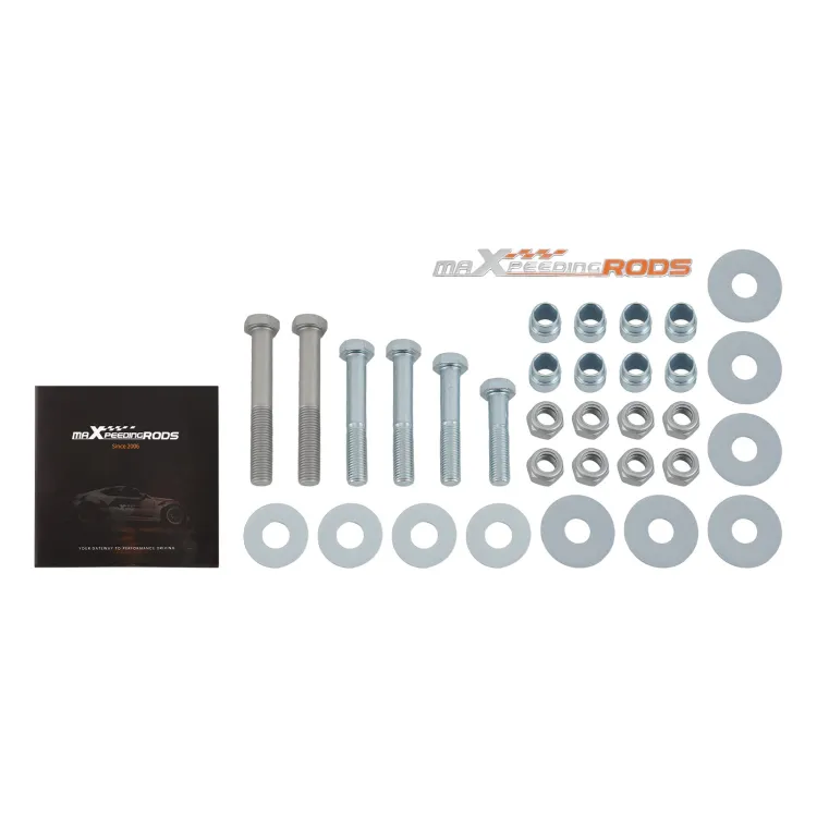 Braccio Trasversale Anteriore Inferiore Regolabile Per Jeep Wrangler TJ 1997-2006, Cherokee XJ, Grand Cherokee ZJ – Set 2 Pezzi MaXpeedingrods