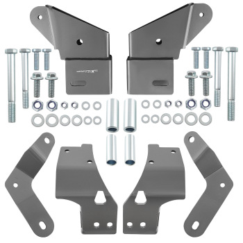 Crossover Steering Kit + Control Arm Brackets For 1984-2001 compatible for Jeep Cherokee XJ