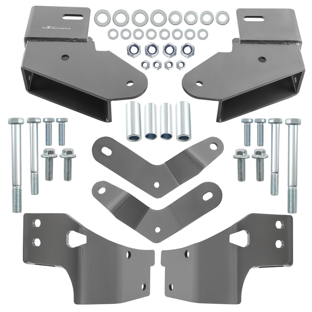 Crossover Steering Kit + Control Arm Brackets For 1984-2001 compatible for Jeep Cherokee XJ