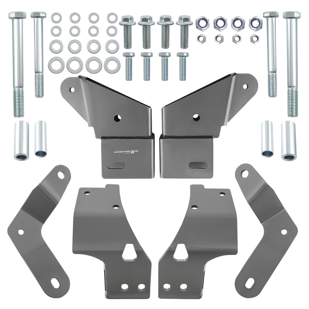 Crossover Steering Kit + Control Arm Brackets For 1984-2001 compatible for Jeep Cherokee XJ
