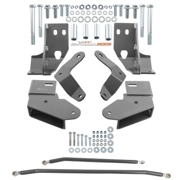 Crossover Steering Kit + Control Arm Brackets For 1984-2001 compatible for Jeep Cherokee XJ