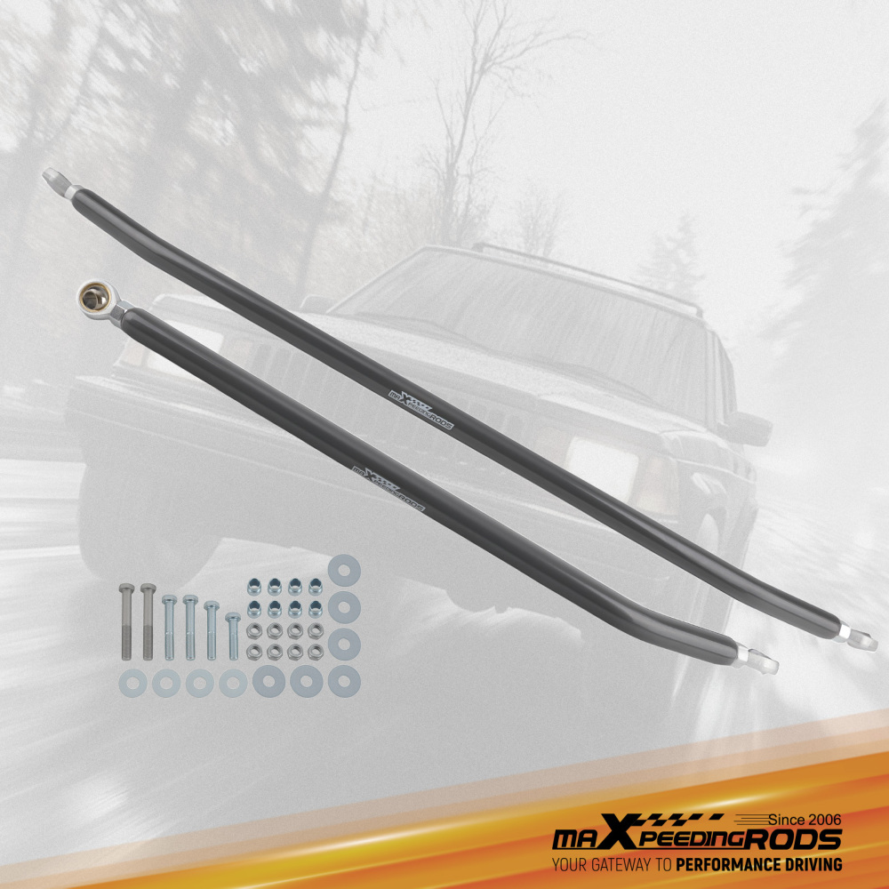 Steering Crossover Kit Sway Bar Link for 84-01 compatible for Jeep Cherokee XJ Wrangler TJ 1995