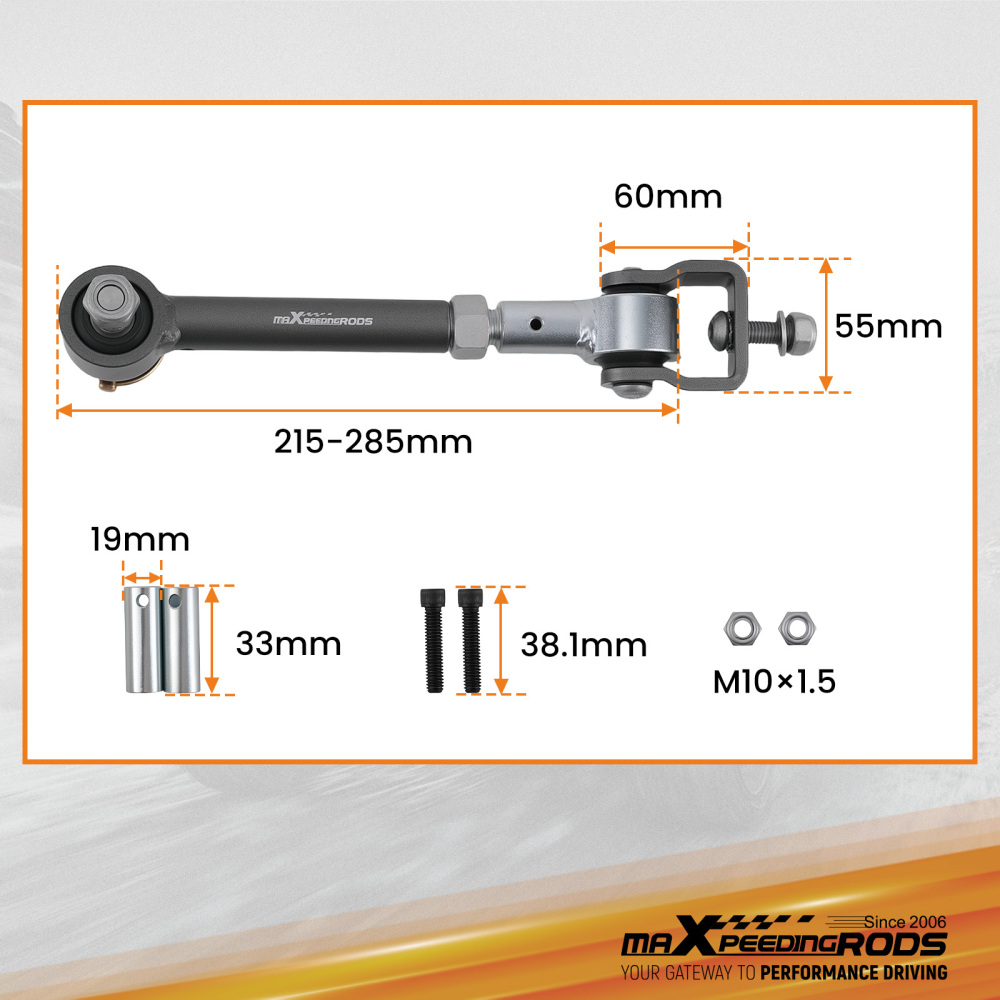 Steering Crossover Kit Sway Bar Link for 84-01 compatible for Jeep Cherokee XJ Wrangler TJ 1995