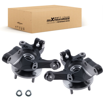 Pair Front LH & RH Wheel Bearing Hub Knuckle Assembly compatible for Nissan Versa 2013-2019