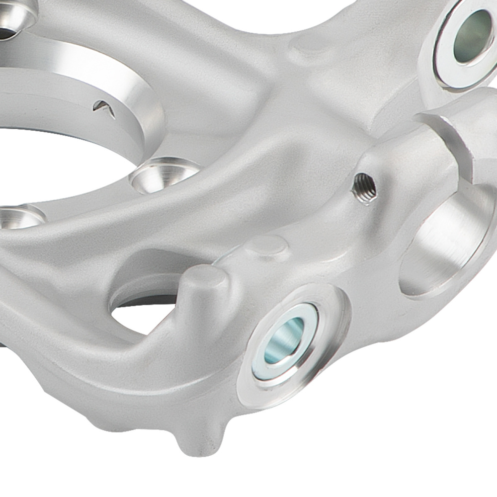 Front Left Wheel Suspension Stub Axle compatible for Audi 