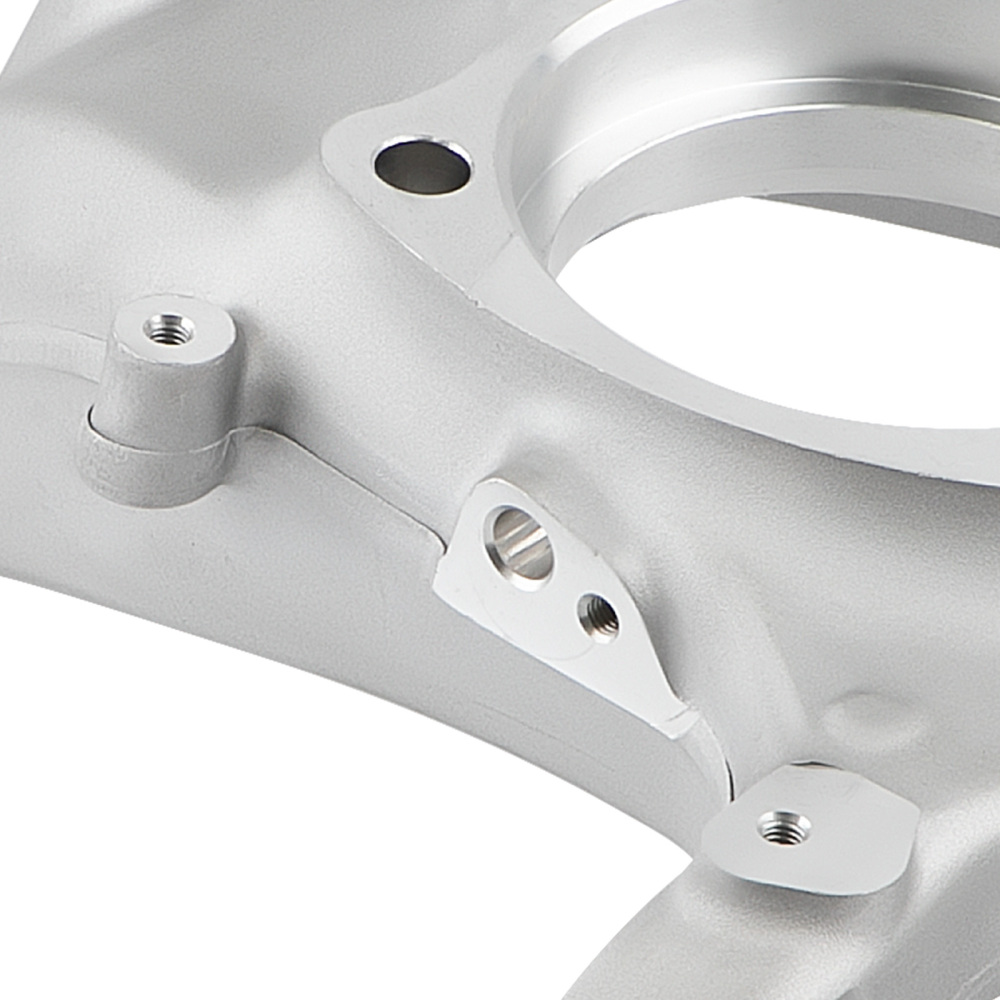 Front Left Wheel Suspension Stub Axle compatible for Audi 