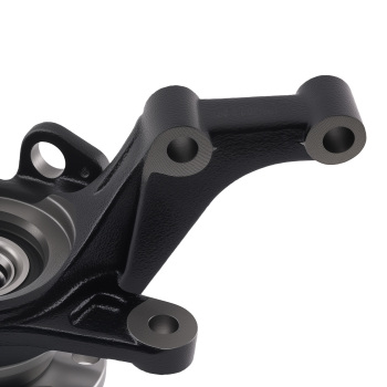 Front Driver Steering Knuckle compatible for Chevy Aveo/G3 04-11 96535190 96870493 Steel