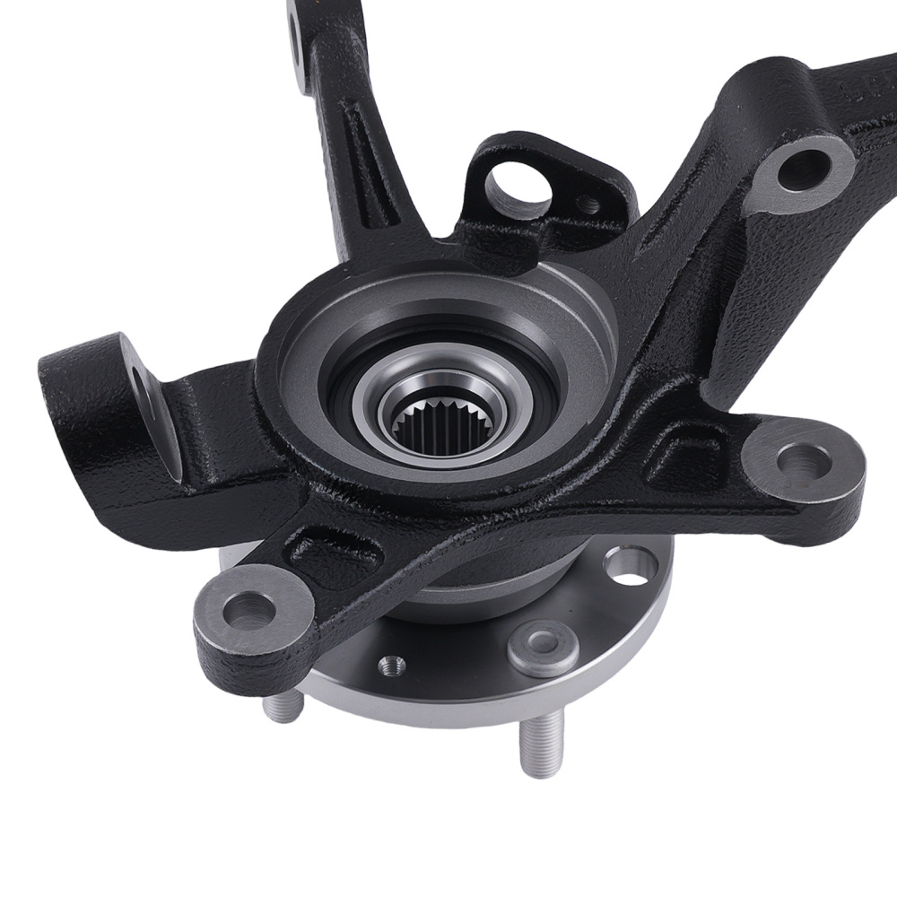 Front Steering Knuckle Set compatible for Chevy Aveo compatible for Pontiac G3 2004-2011 96535190 96535191