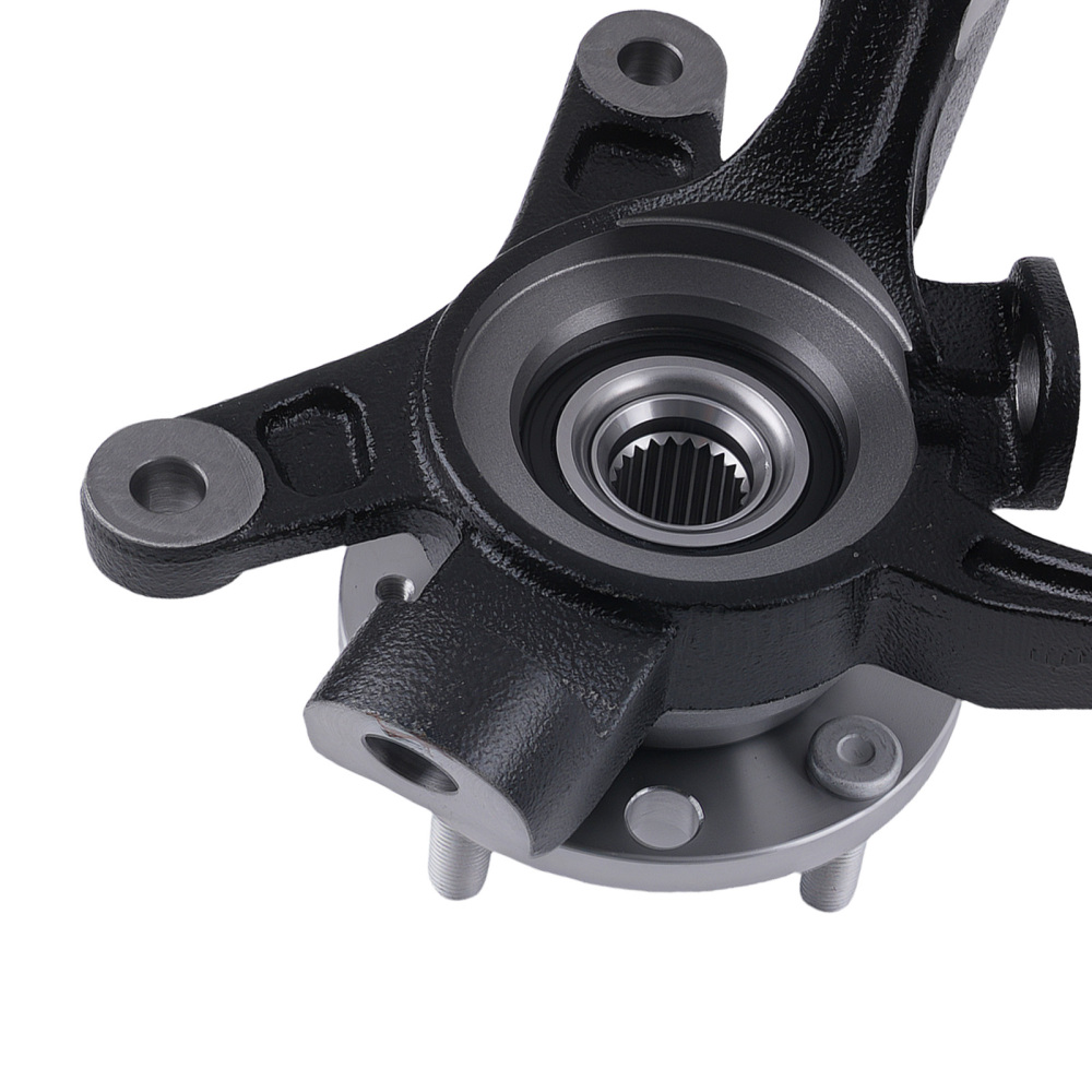 Front Steering Knuckle Set compatible for Chevy Aveo compatible for Pontiac G3 2004-2011 96535190 96535191