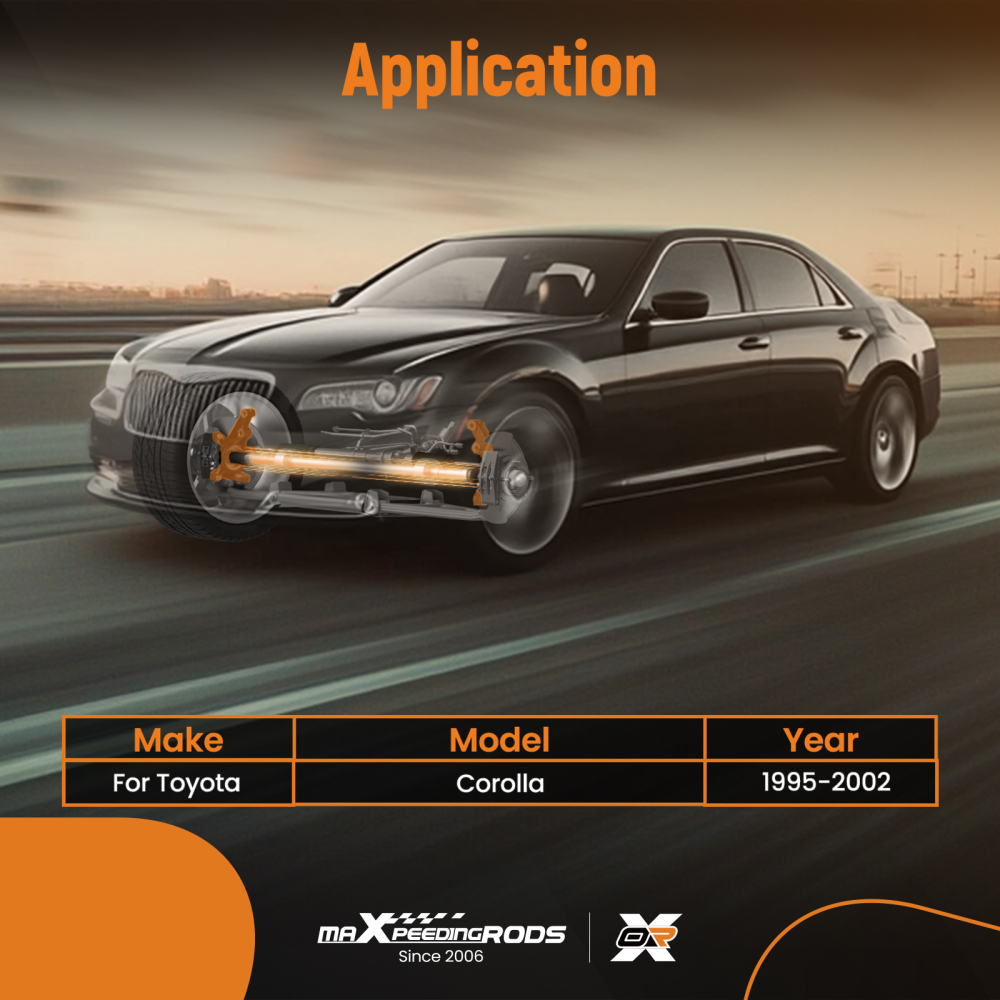 Front Passenger Hub Assembly compatible for Toyota Corolla 1995-2002 43211-12300