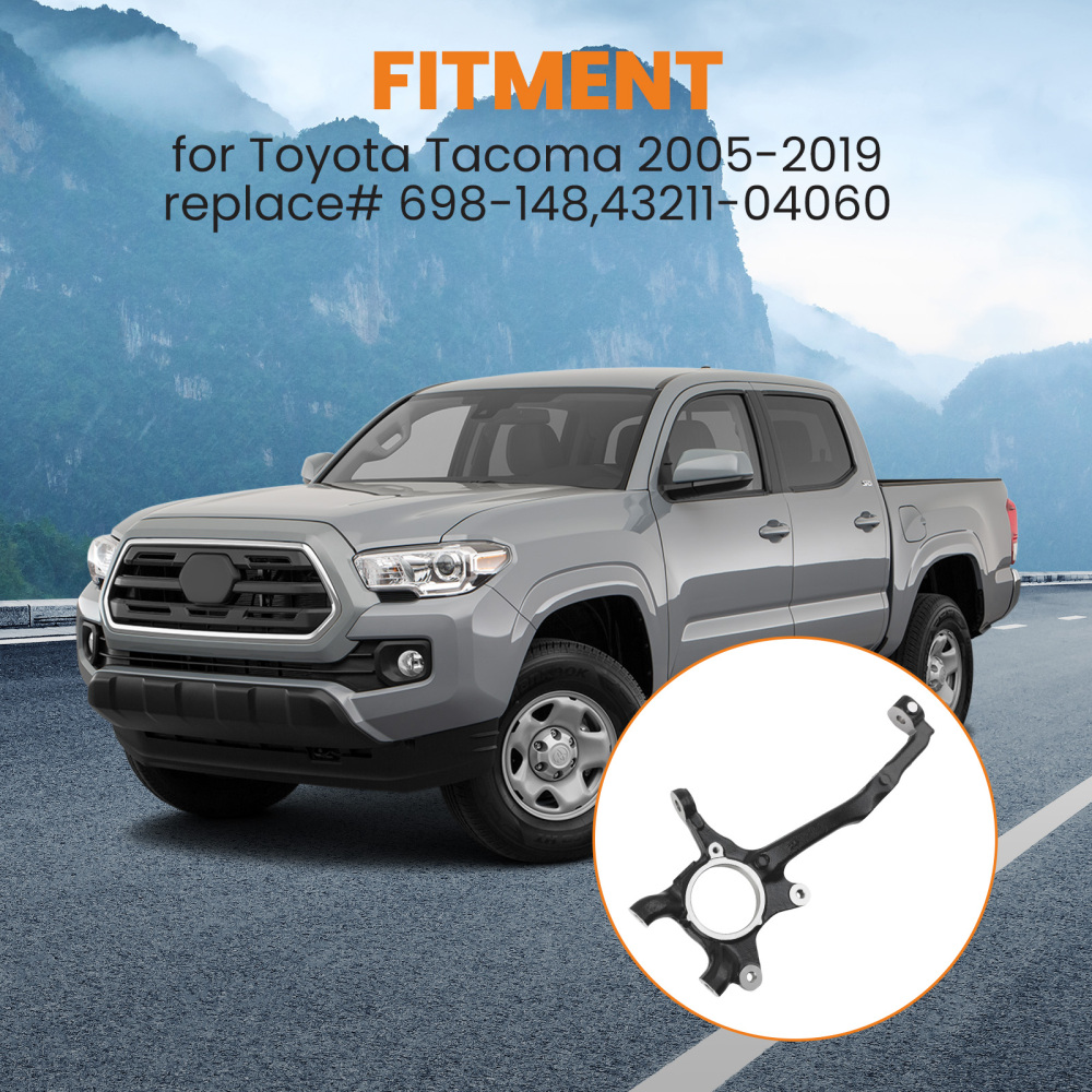 Front Right Steering Knuckle compatible for Toyota Tacoma 2005-2019 for 698-148 4321104060