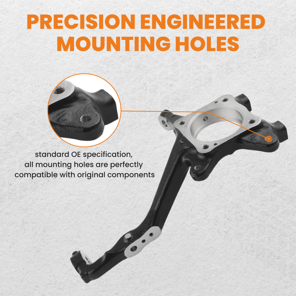 Front Right Steering Knuckle compatible for Toyota Tacoma 2005-2019 for 698-148 4321104060