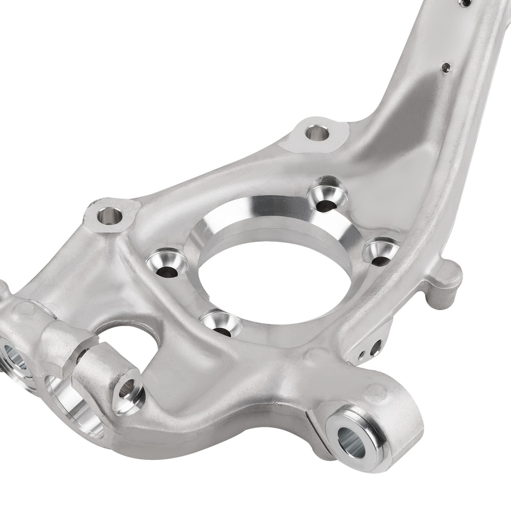 Aluminum Front Steering Knuckle compatible for Audi A6 C7 4G5 Estate 2011-2018 4GD407254A