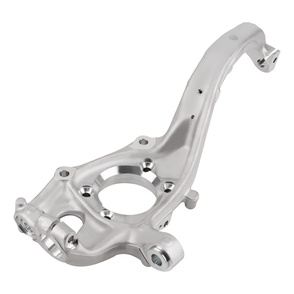 2x Front LeftRight Steering Knuckle compatible for Audi A6 Allroad C7 2012-2018 4GD407257B