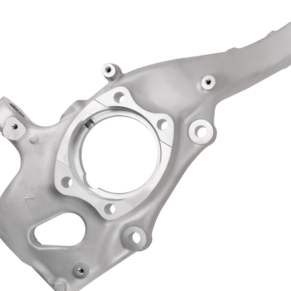 Aluminum Front Steering Knuckle compatible for Audi A6 C7 4G5 Estate 2011-2018 4GD407254A