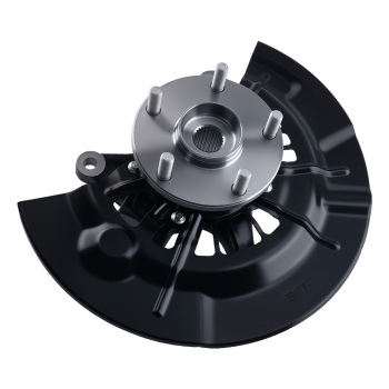 Front Left Steering Knuckle + Wheel Hub Bearing compatible for Toyota Camry 2015-2017 2.5L