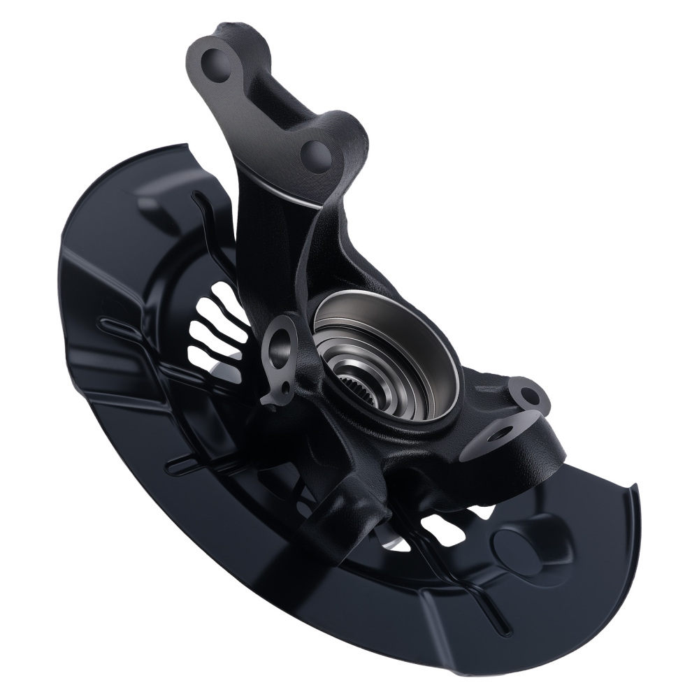 Front Left Steering Knuckle + Wheel Hub Bearing compatible for Toyota Camry 2015-2017 2.5L