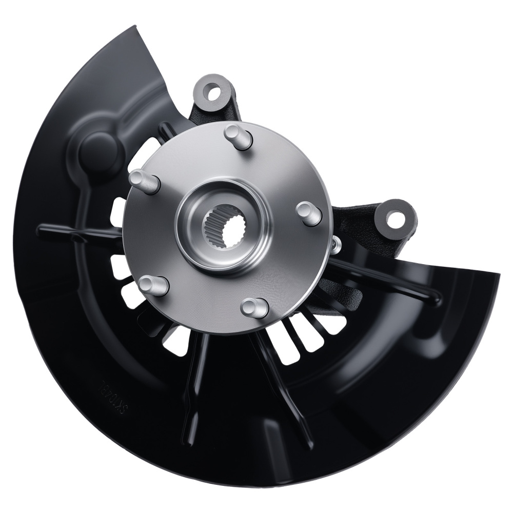 Front Left Steering Knuckle + Wheel Hub Bearing compatible for Toyota Camry 2015-2017 2.5L