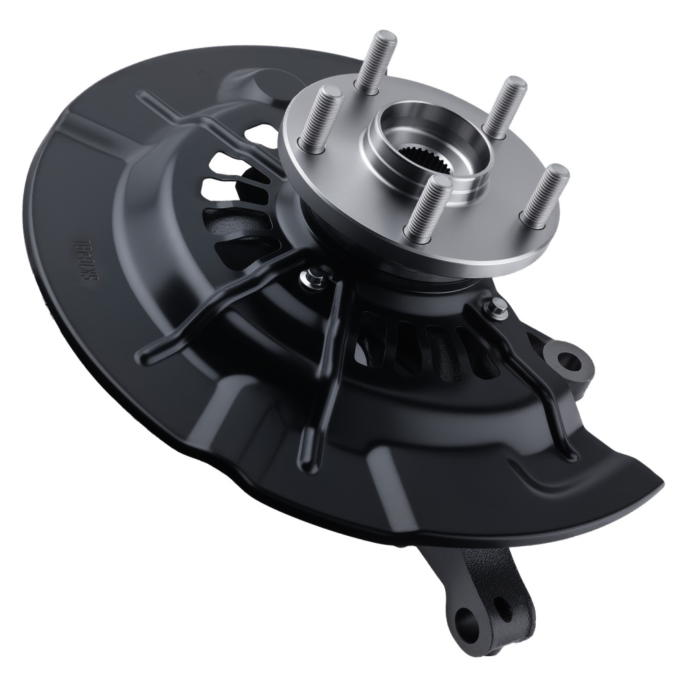 Front Left Steering Knuckle + Wheel Hub Bearing compatible for Toyota Camry 2015-2017 2.5L