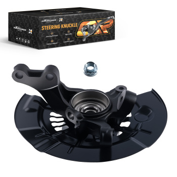 Front Left Steering Knuckle + Wheel Hub Bearing compatible for Toyota Camry 2015-2017 2.5L