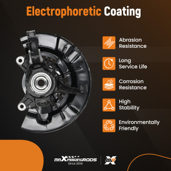 Front Steering KnuckleWheel Hub Bearing Assembly compatible for Toyota Camry KA686258