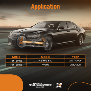 Front Steering KnuckleWheel Hub Bearing Assembly compatible for Toyota Camry KA686258