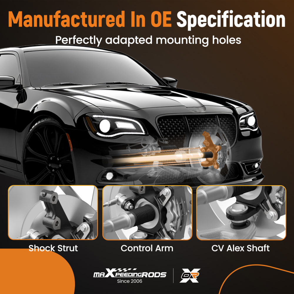 Front Steering KnuckleWheel Hub Bearing Assembly compatible for Lexus ES350 KA686260