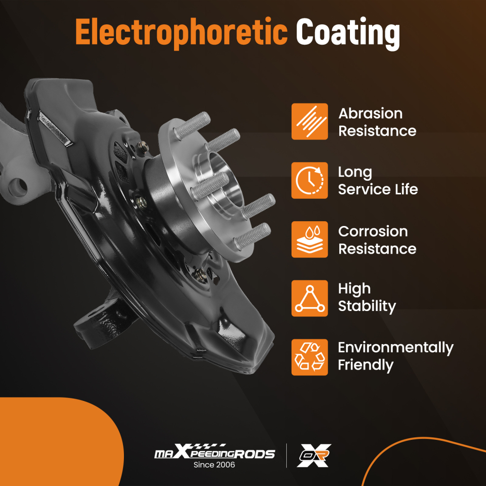 Front Wheel Hub Steering Knuckle compatible for Lexus ES350 compatible for Camry 2007-2012 43212AA010