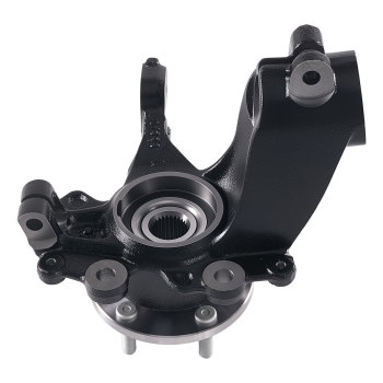 Front Left HubBearing Steering Knuckle compatible for Ford Focus 2.0L 2012-2018