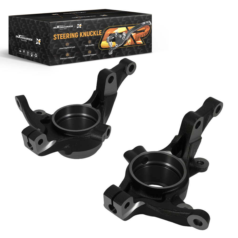 2x Front LeftRight Steering Knuckle compatible for Hyundai Sonata 13-15 Azera compatible for Kia Optima