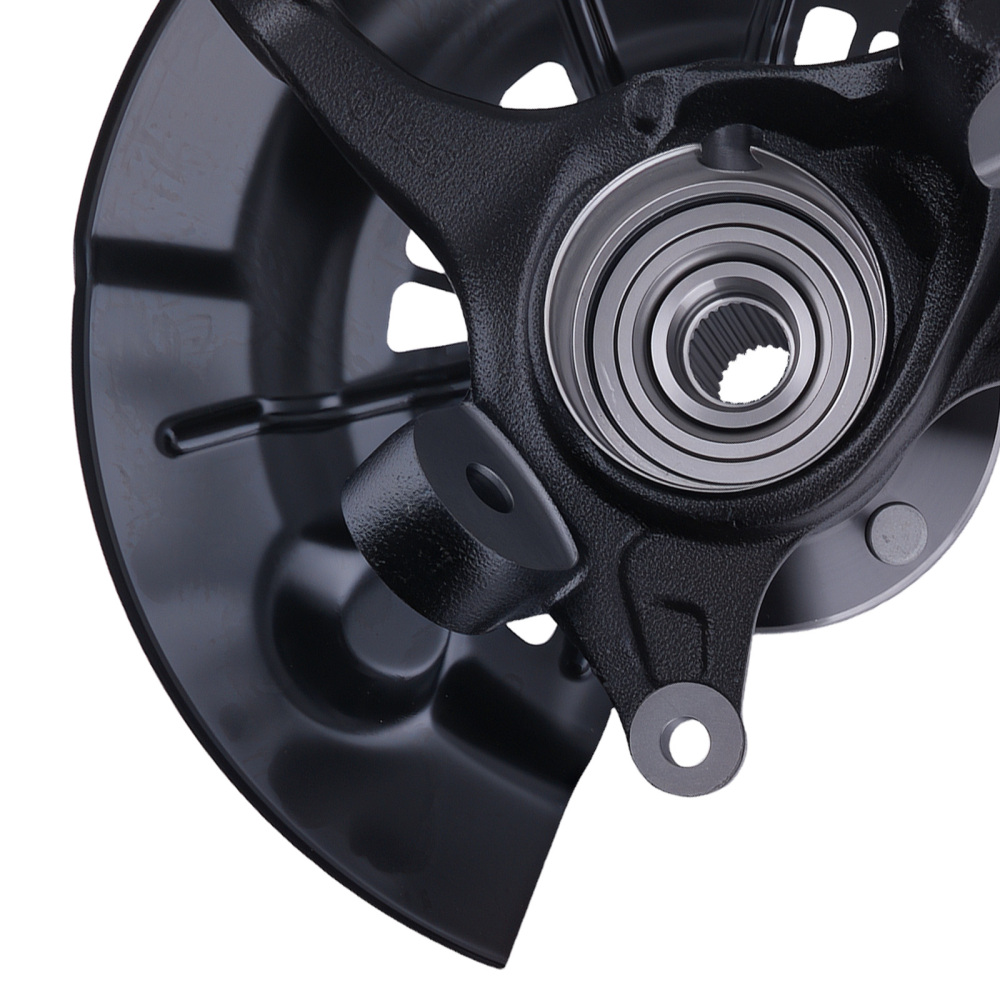 Front Steering Knuckle+Wheel Hub Bearing compatible for Toyota Camry 698-382 698-383 12-17