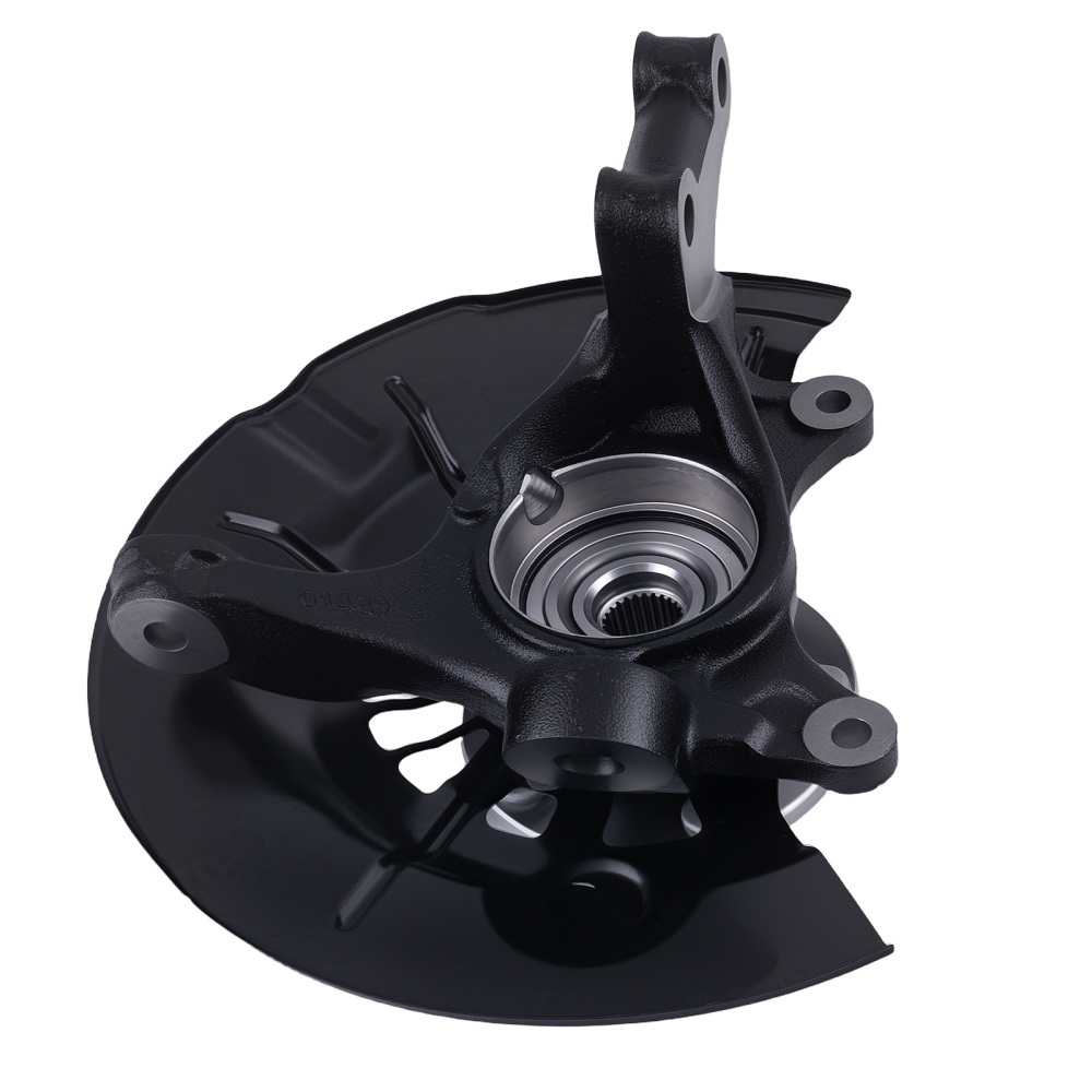 Front Steering Knuckle+Wheel Hub Bearing compatible for Toyota Camry 698-382 698-383 12-17