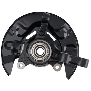 Front Left Steering Knuckle w/ Wheel Hub Bearing compatible for Toyota Matrix 2003 - 2008