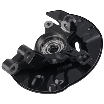 Front Left Steering Knuckle w/ Wheel Hub Bearing compatible for Toyota Matrix 2003 - 2008