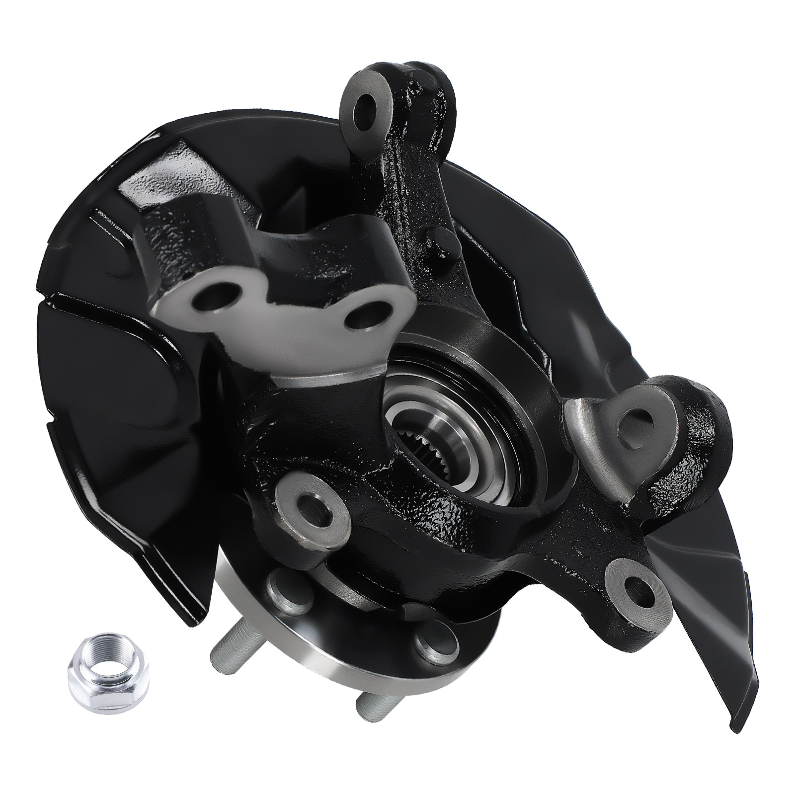 Front Wheel Bearing Hub Assembly with Knuckle RH compatible for Toyota Corolla 47782-12240